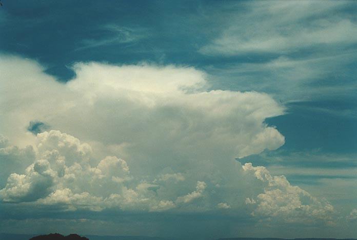 cirrus cirrus_cloud : Quirindi lookout, NSW   29 November 2000