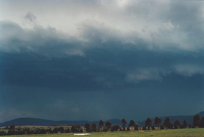 raincascade precipitation_cascade : W of Jerrys Plains, NSW   6 December 2000