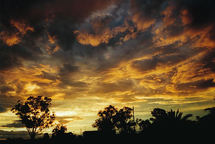 altocumulus altocumulus_cloud : Schofields, NSW   23 December 2000