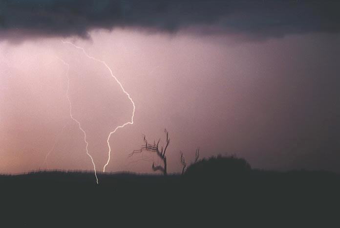 lightning lightning_bolts : Gulgong, NSW   8 January 2001