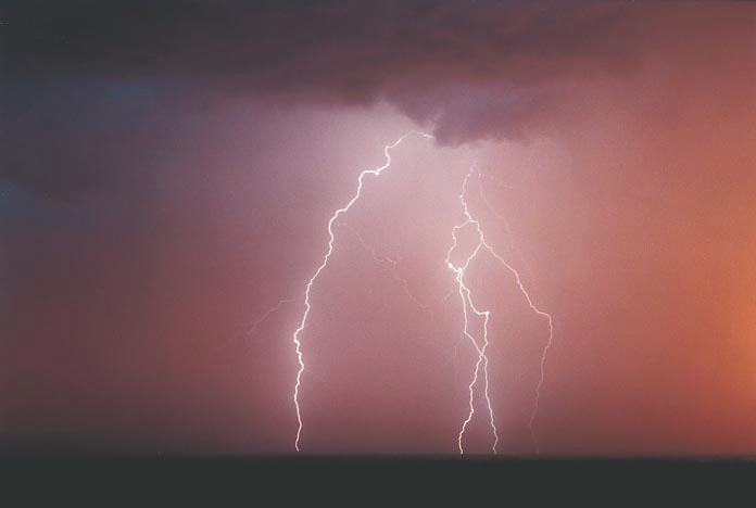 lightning lightning_bolts : Gulgong, NSW   8 January 2001