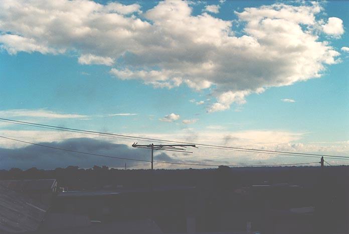 altocumulus castellanus : Schofields, NSW   22 April 2001