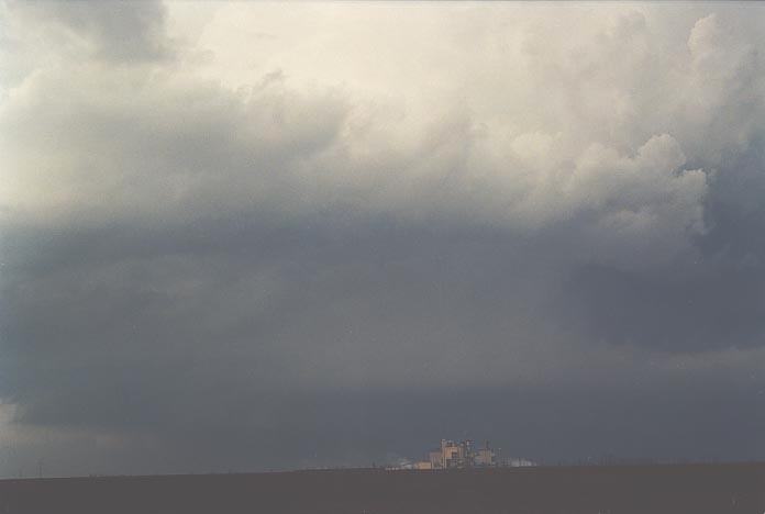 cumulonimbus supercell_thunderstorm : Amarillo, Texas, USA   29 May 2001