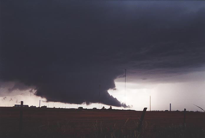 raincascade precipitation_cascade : S of Woodward, Oklahoma, USA   5 June 2001