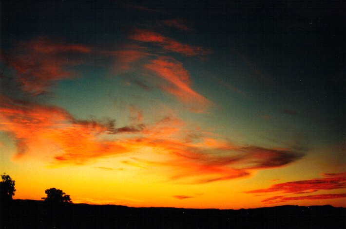 sunset sunset_pictures : McLeans Ridges, NSW   14 June 2001