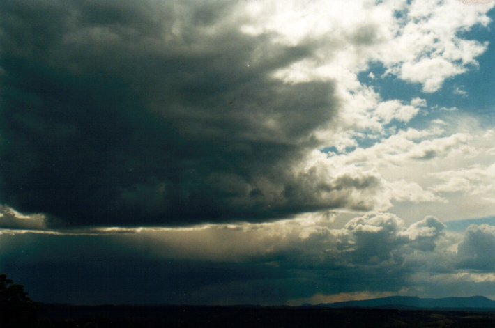 cumulonimbus thunderstorm_base : McLeans Ridges, NSW   5 September 2001