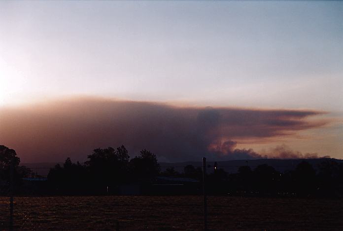 bushfire wild_fire : Richmond, NSW   22 September 2001