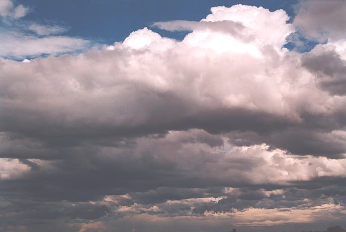 cumulus congestus : Schofields, NSW   14 October 2001