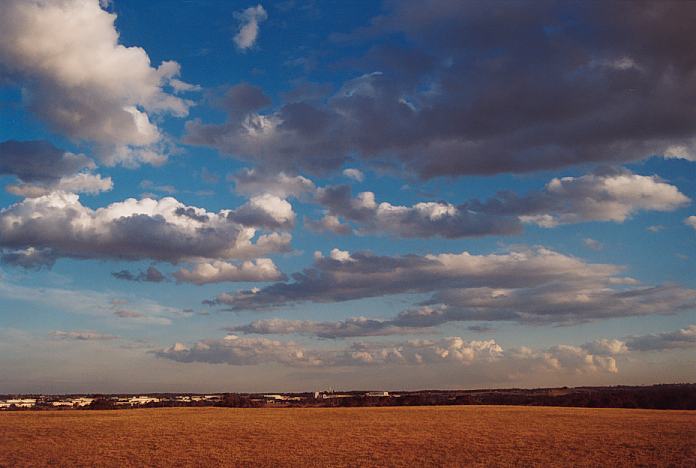 altocumulus castellanus : Rooty Hill, NSW   24 October 2001