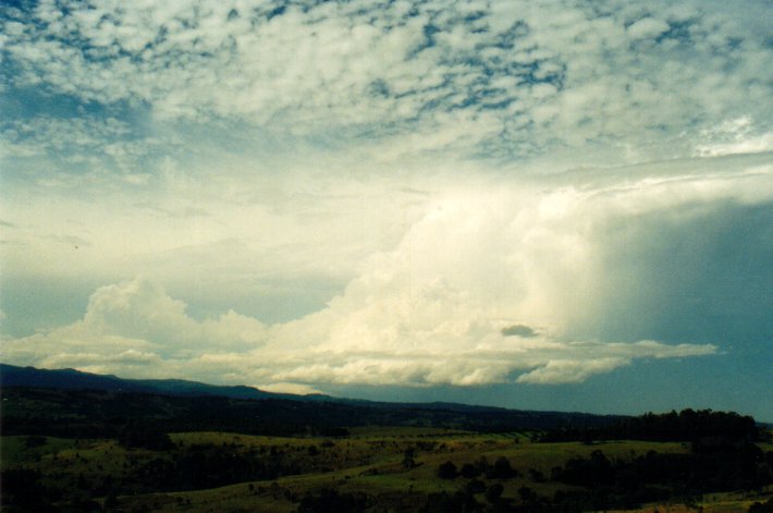 altocumulus altocumulus_cloud : McLeans Ridges, NSW   11 November 2001