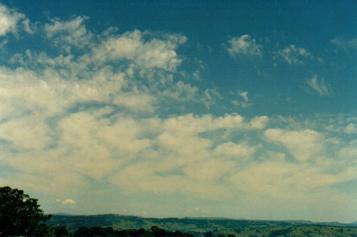 cirrus cirrus_cloud : McLeans Ridges, NSW   30 November 2001