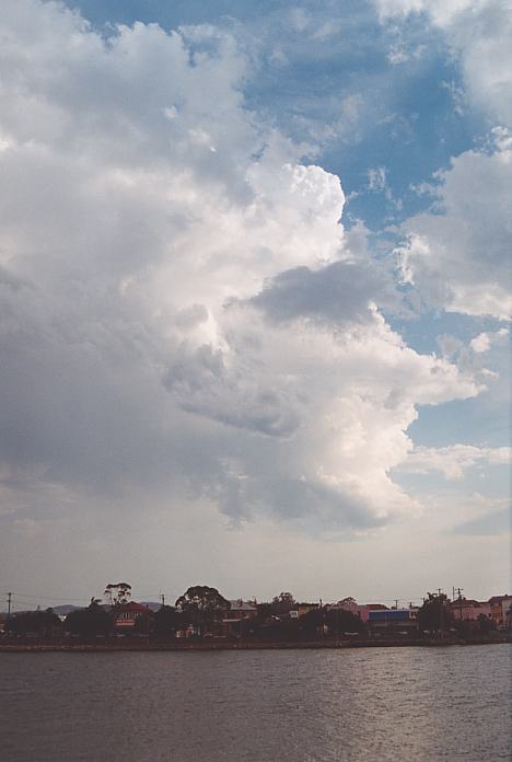 thunderstorm cumulonimbus_incus : Macksville, NSW   3 December 2001