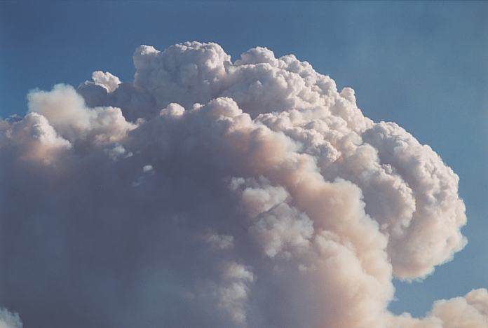 cumulus pyrocumulus : Castlereagh, NSW   25 December 2001