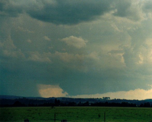 raincascade precipitation_cascade : N of Casino, NSW   30 December 2001