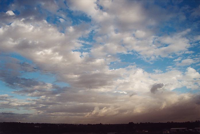 altocumulus castellanus : Schofields, NSW   6 February 2002