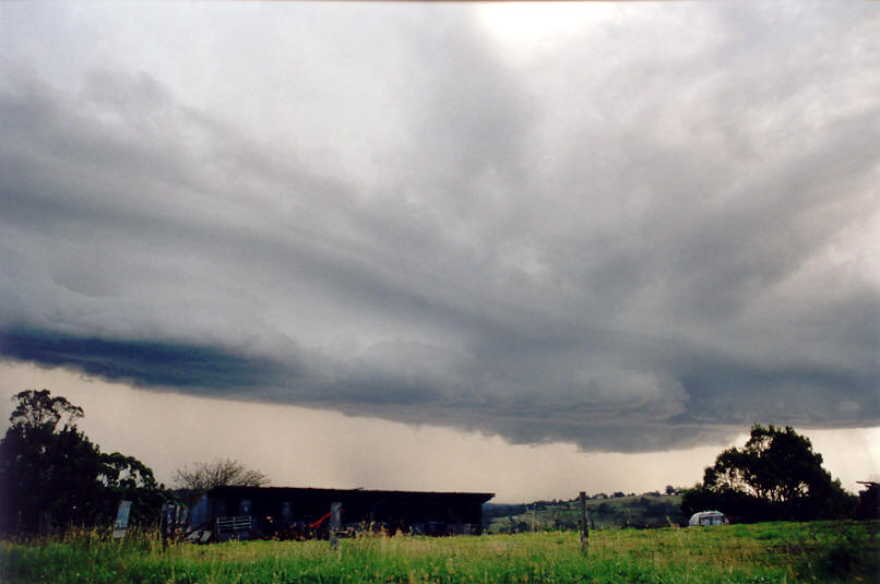 shelfcloud shelf_cloud : Tregeagle, NSW   26 March 2002