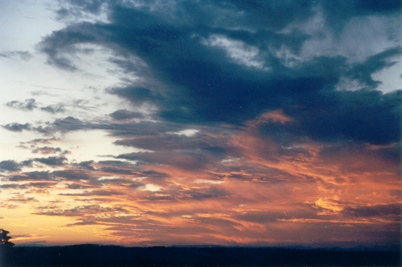 sunset sunset_pictures : McLeans Ridges, NSW   25 May 2002