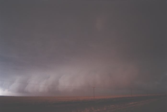 cumulonimbus supercell_thunderstorm : near Stratton, Colorado, USA   3 June 2002