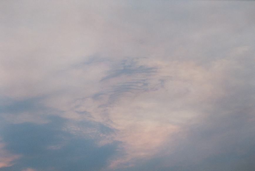 altocumulus altocumulus_cloud : Schofields, NSW   18 November 2002