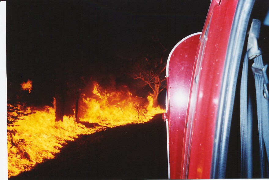 contributions received : Londonderry fires, NSW<BR>Photo by Brett Vilnis   26 November 2002