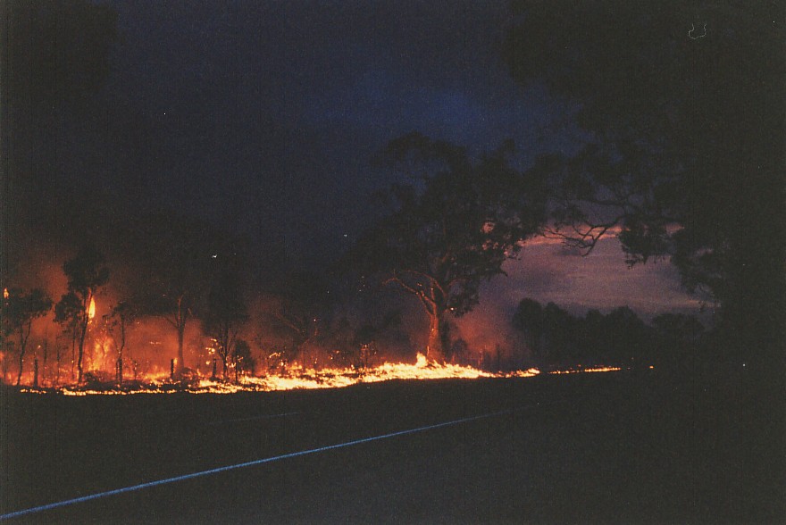 contributions received : Londonderry fires, NSW<BR>Photo by Brett Vilnis   26 November 2002