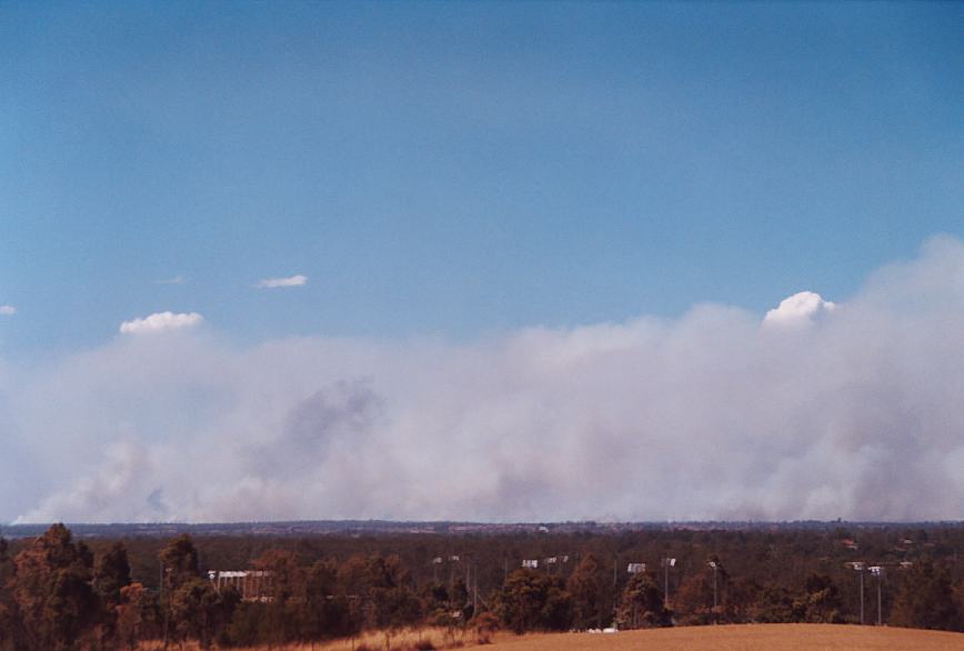 bushfire wild_fire : Rooty Hill, NSW   5 December 2002