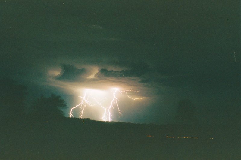 lightning lightning_bolts : Alstonville, NSW   8 January 2003