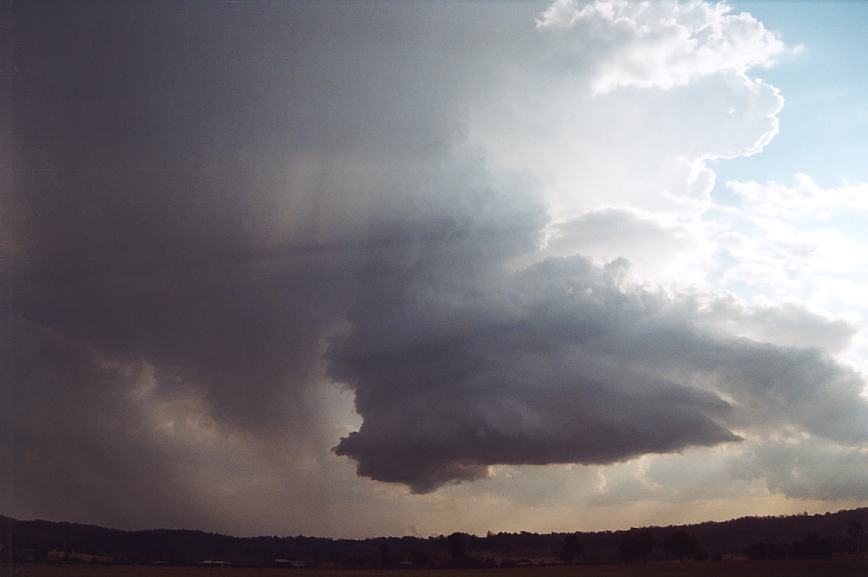 raincascade precipitation_cascade : Camden, NSW   12 February 2003