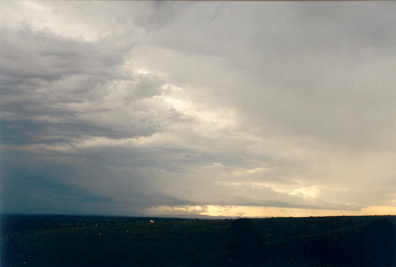 shelfcloud shelf_cloud : Parrots Nest, NSW   13 February 2003