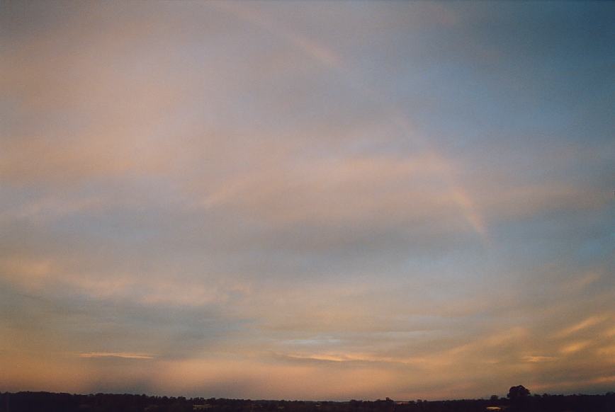 halosundog halo_sundog_crepuscular_rays : Schofields, NSW   28 February 2003