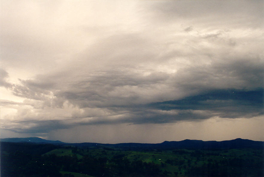 cumulonimbus thunderstorm_base : Mallanganee NSW   16 March 2003