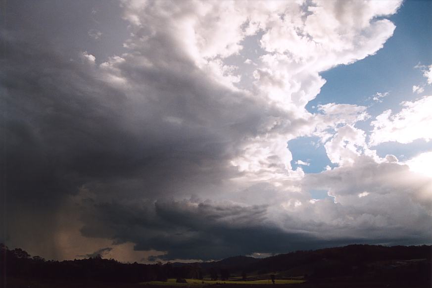 thunderstorm cumulonimbus_incus : Ulong, NSW   21 March 2003