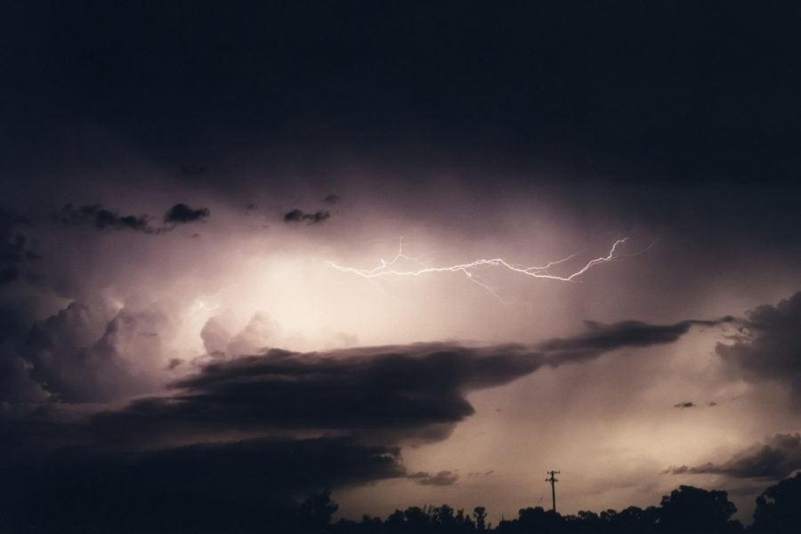 lightning lightning_bolts : N of Casino, NSW   22 March 2003