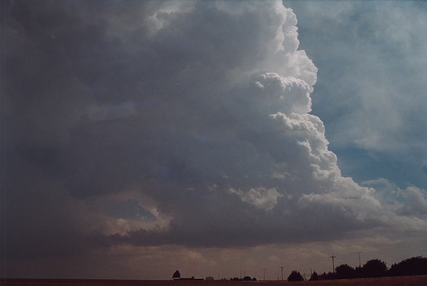 updraft thunderstorm_updrafts : Earth, Texas, USA   3 June 2003