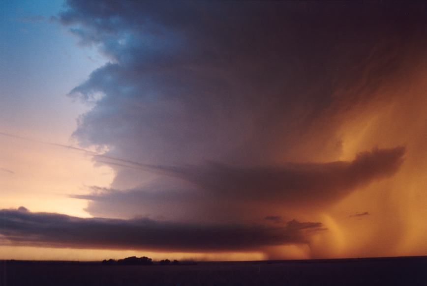 thunderstorm cumulonimbus_incus : near Levelland, Texas, USA   3 June 2003