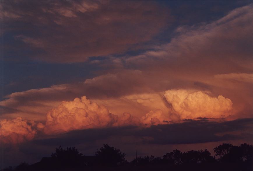 sunset sunset_pictures : near Snyder, Texas, USA   7 June 2003