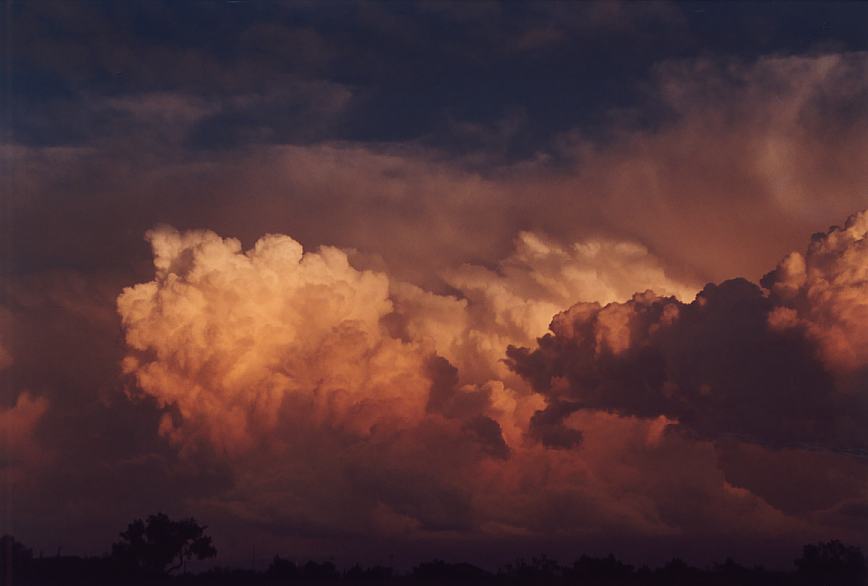 thunderstorm cumulonimbus_incus : near Snyder, Texas, USA   7 June 2003