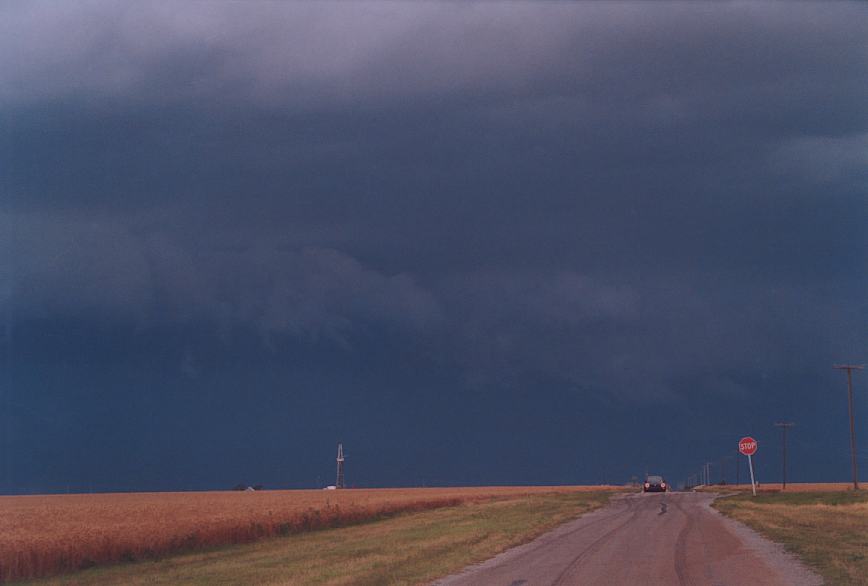 shelfcloud shelf_cloud : Hinton, Oklahoma, USA   10 June 2003