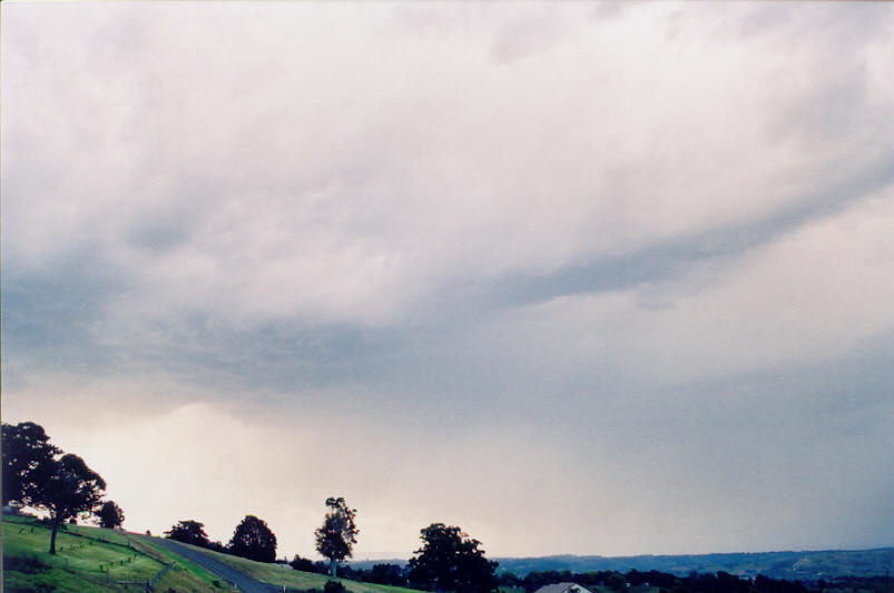 raincascade precipitation_cascade : McLeans Ridges, NSW   31 August 2003