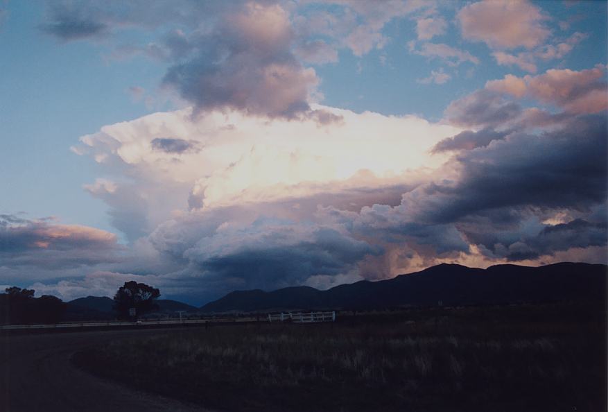 thunderstorm cumulonimbus_incus : near Manilla, NSW   2 October 2003