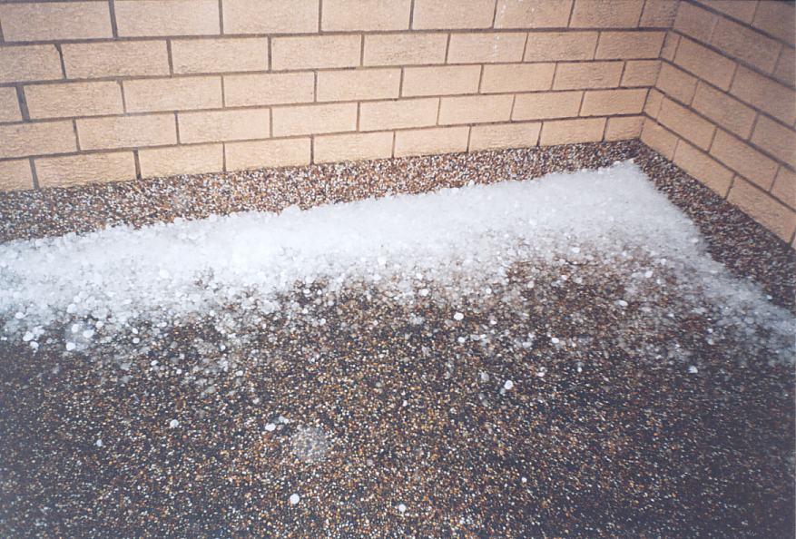 hailstones hail_stones : Schofields, NSW   25 October 2003