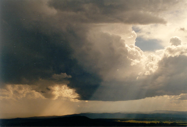 updraft thunderstorm_updrafts : Mallanganee NSW   25 October 2003