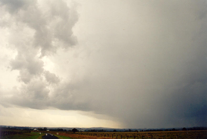 raincascade precipitation_cascade : N of Casino, NSW   26 October 2003