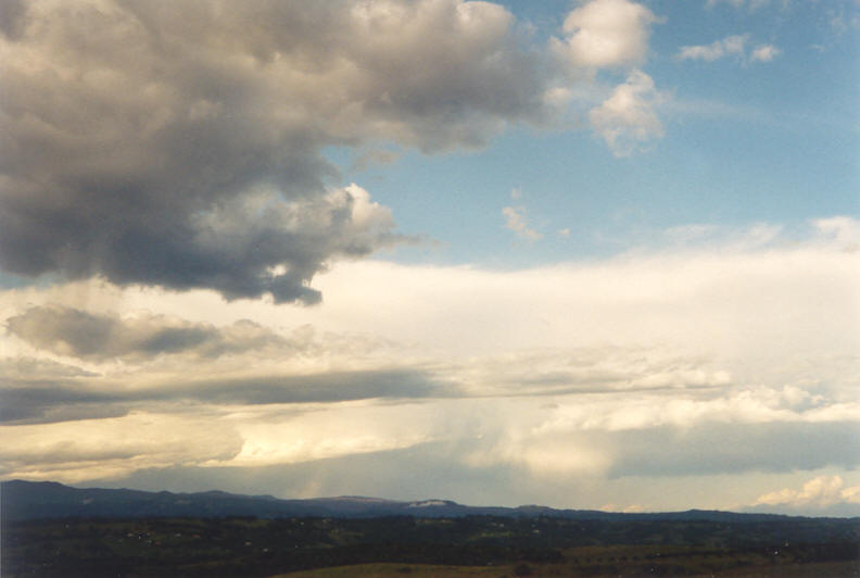 raincascade precipitation_cascade : McLeans Ridges, NSW   24 November 2003