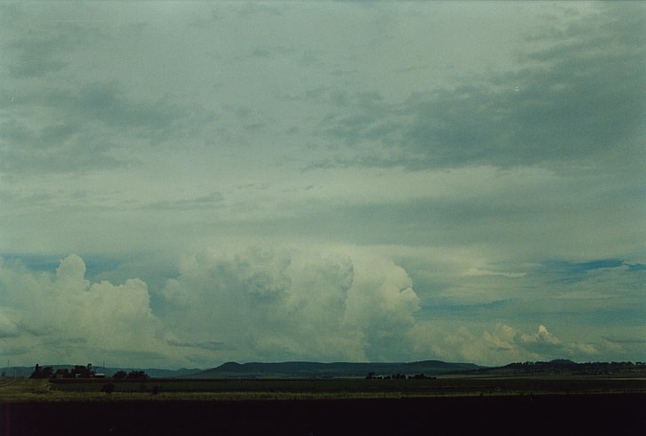 altostratus altostratus_cloud : Warwick, Qld   9 December 2003