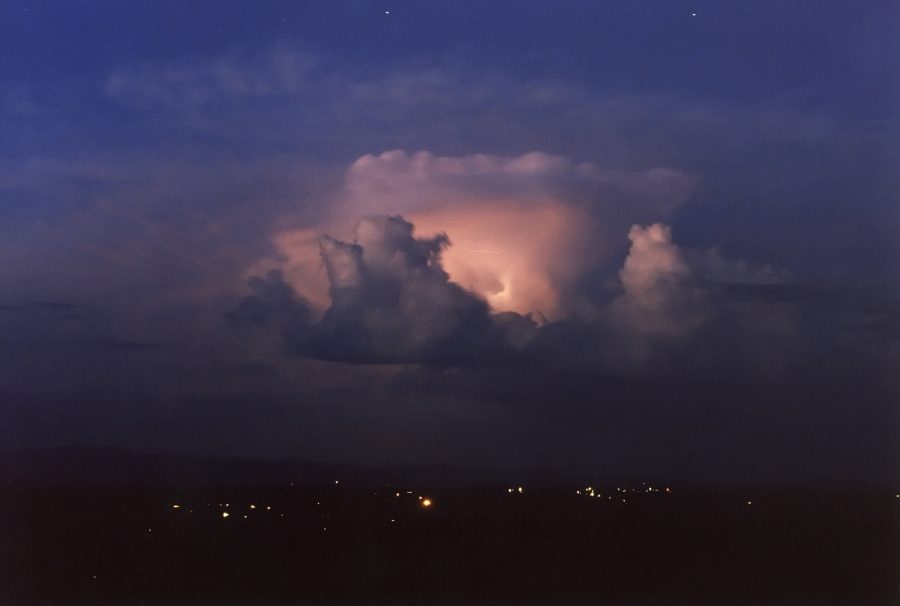 lightning lightning_bolts : McLeans Ridges, NSW   25 December 2003