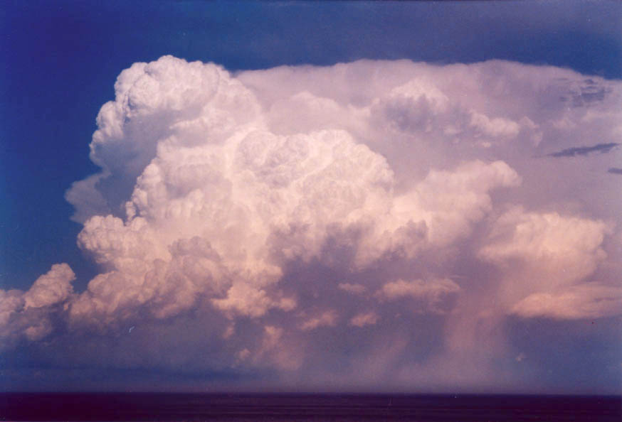 thunderstorm cumulonimbus_incus : near Manly, NSW   30 January 2004