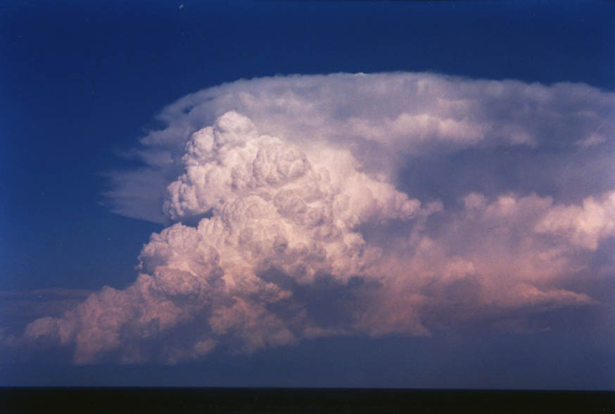 cumulonimbus supercell_thunderstorm : near Manly, NSW   30 January 2004