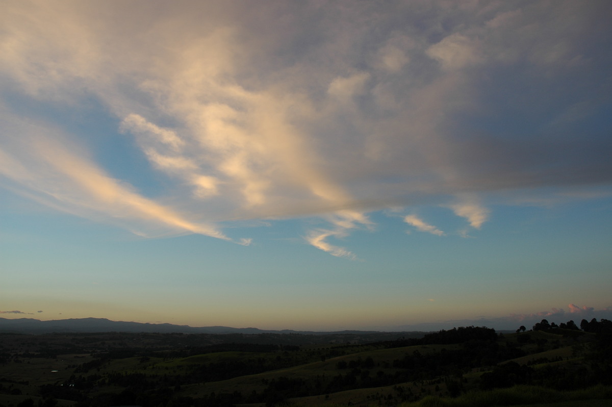 altostratus altostratus_cloud : McLeans Ridges, NSW   9 July 2004