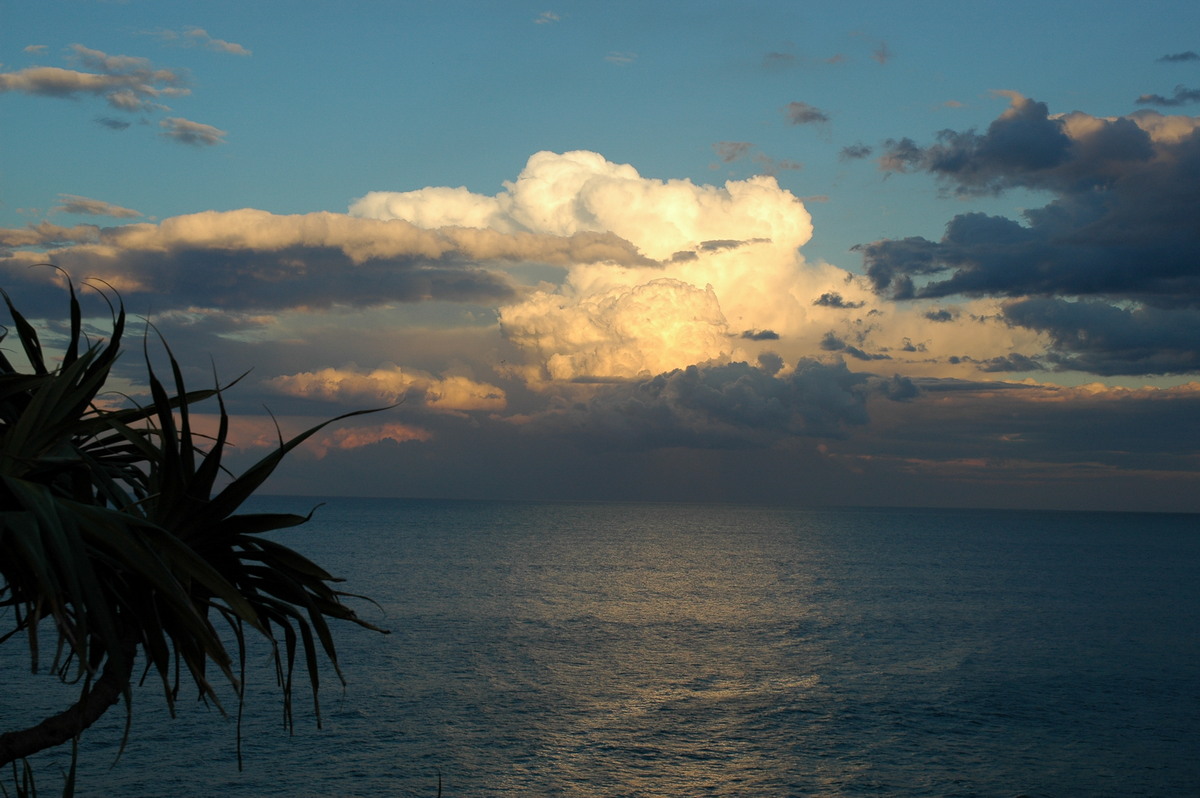 thunderstorm cumulonimbus_incus : Cabarita, NSW   17 July 2004